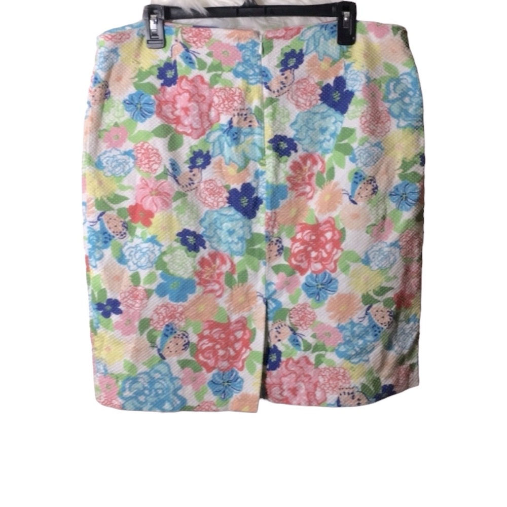 TALBOTS FLORAL SKIRT - Picture 2 of 9
